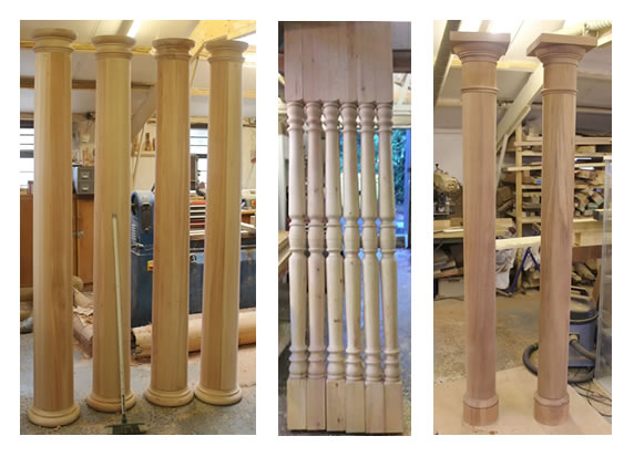 Bespoke Porch Columns