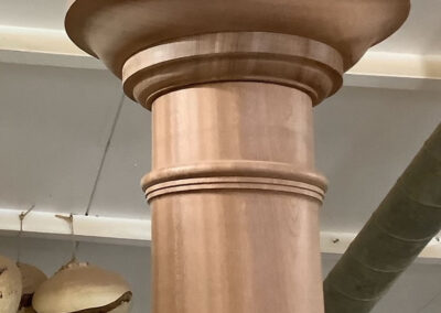 Wooden Pillars